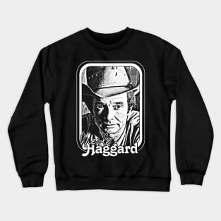 Merle Haggard // Retro Style Country Music Fan Gift Crewneck Sweatshirt